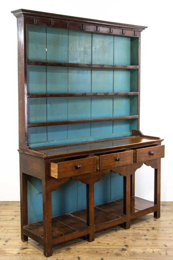 M-3389 19th Century Oak Pot Board Dresser Penderyn Antiques (7)
