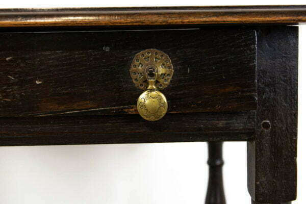 M-3428 18th Century Antique Elm Side Table Penderyn Antiques (3)