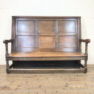 18th Century Oak Settle