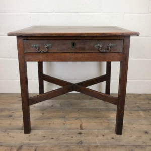 Antique 19th Century Oak Lowboy Side Table