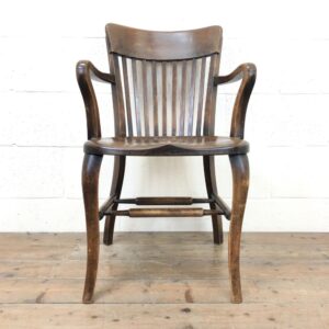 Antique Oak Desk Chair