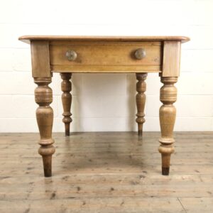 Antique Pine Farmhouse Kitchen Table