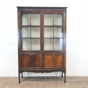 Antique Mahogany Display Cabinet