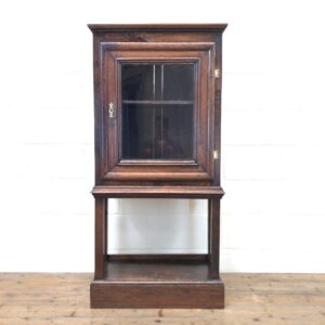 Antique Oak Cabinet on Stand
