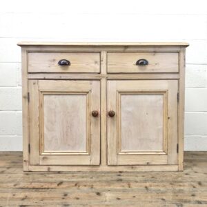 Antique Pine Sideboard Cupboard