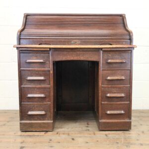 Antique Oak Roll Top Desk