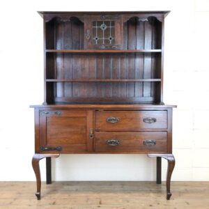 Antique Arts and Crafts Oak Dresser
