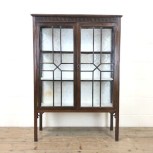 Edwardian Stained Mahogany Display Cabinet