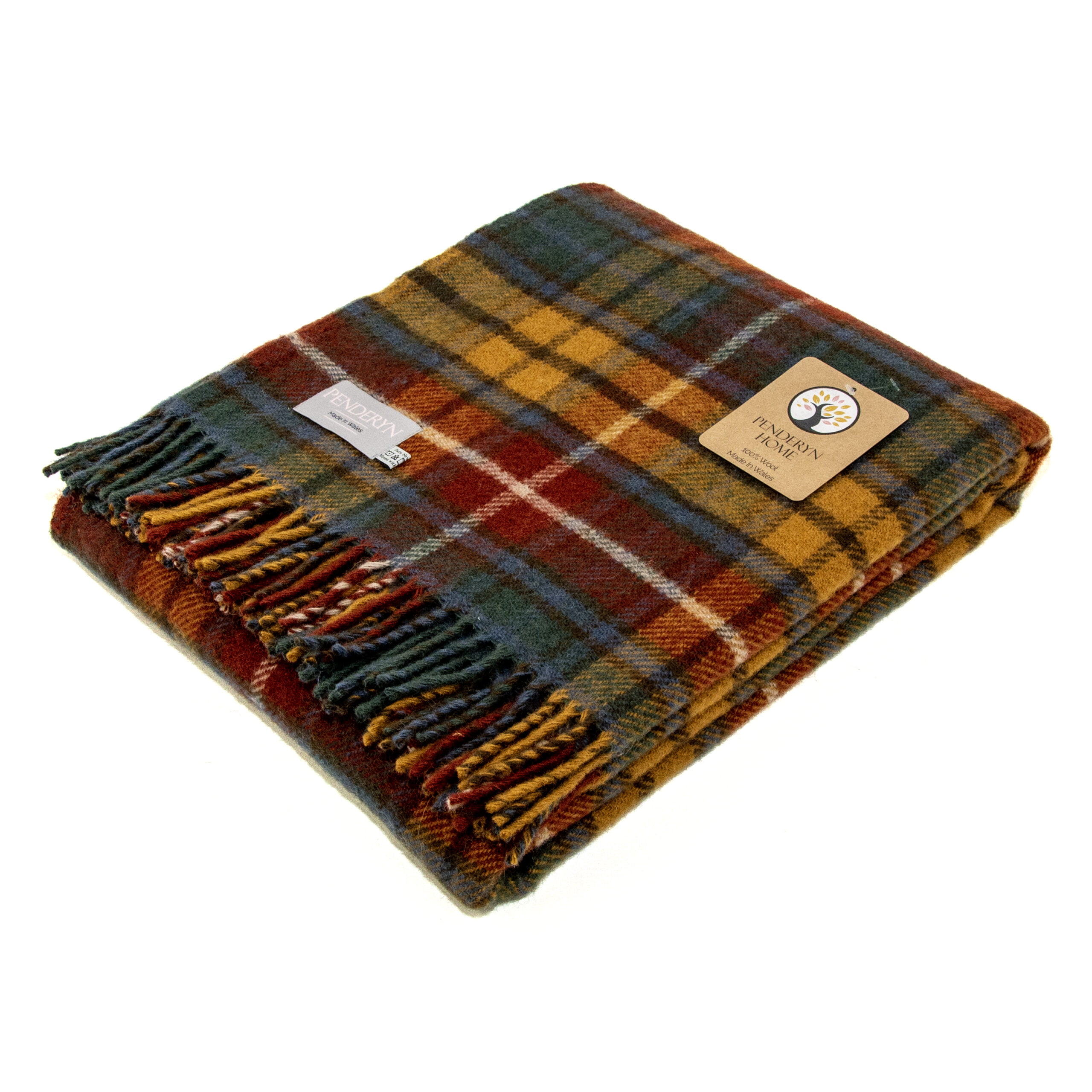 Traditional Tartan Welsh Blanket