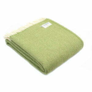 Fern Green Welsh Blanket