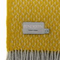 Yellow Diamond Welsh Blanket