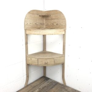 Georgian Stripped Pine Corner Washstand