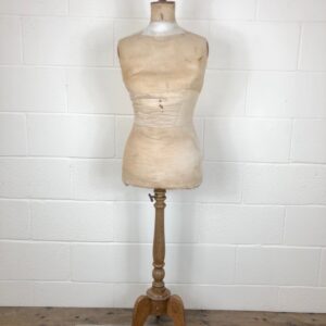 British Victorian Tailor Dummy or Fashion Mannequin