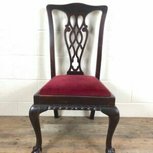 Antique Revival Period Chippendale Chair