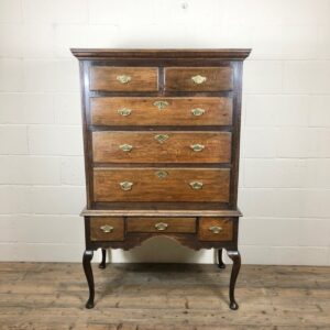 Georgian Oak Chest on Stand