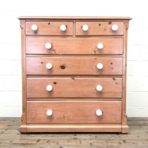Large Antique Pine Chest of Drawers