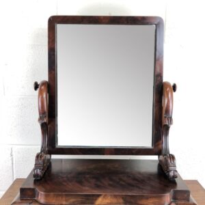 Victorian Mahogany Dressing Table Swing Mirror