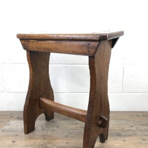 Early 19th Century Welsh Pine Chapel Stool