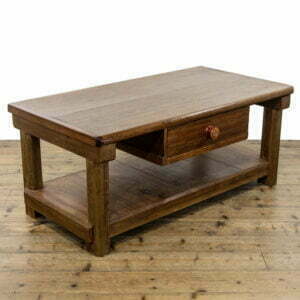 M-138 Reclaimed Pitch Pine Coffee Table Penderyn Antiques (1)
