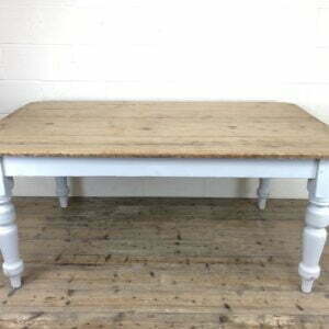 Victorian Antique Pine Farmhouse Kitchen Table