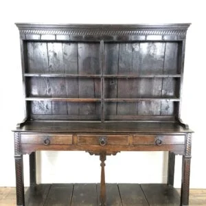 Antique 18th Century Welsh Oak Pot Board Dresser