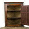M-1696 Antique 19th Century Mahogany Hanging Corner Cupboard Penderyn Antiques (2)
