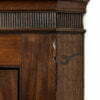 M-1696 Antique 19th Century Mahogany Hanging Corner Cupboard Penderyn Antiques (4)