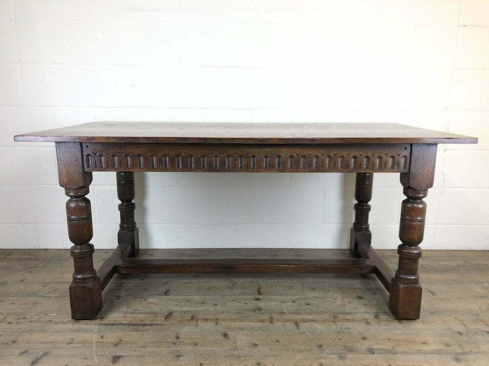 Early 20th Century Oak Refectory Table