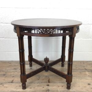 Antique Victorian Walnut Circular Centre Table