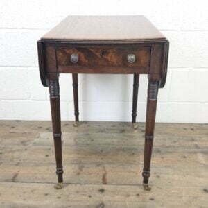 Antique Mahogany Drop Leaf Side Table