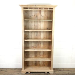 Vintage Pine Open Bookcase