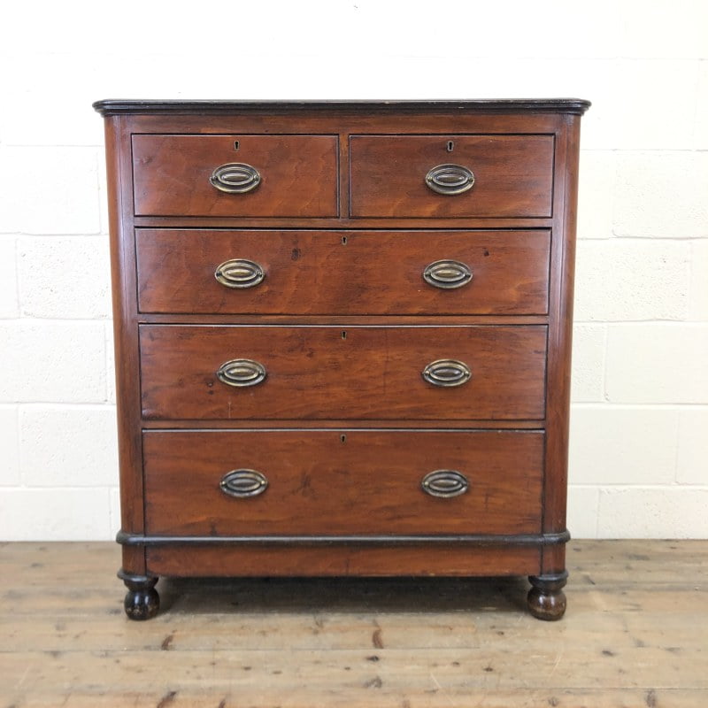 Victorian Mahogany Straight Front Chest of Drawers