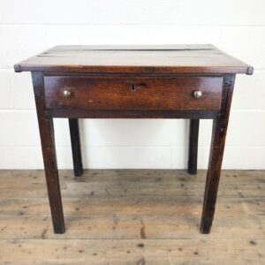 18th Century Country Oak Side Table