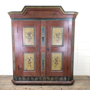 Large Antique Painted Wardrobe
