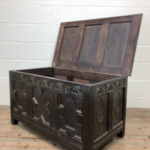 18th Century Antique Oak Coffer