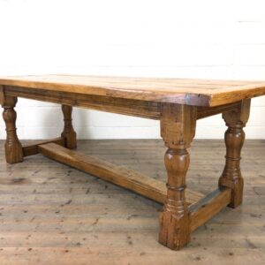 Large Antique Oak Refectory Table
