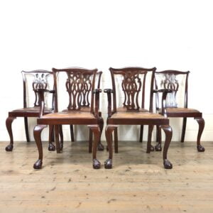 Set of Six Chippendale Style Chairs