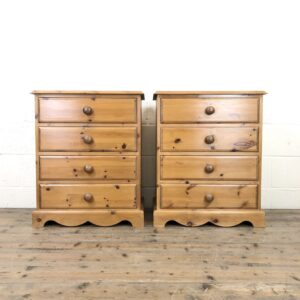 Pair of Pine Bedside Drawers