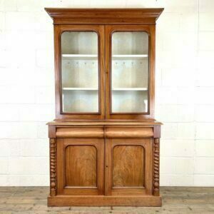 Antique Victorian Mahogany Glazed Bookcase