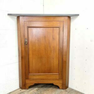 Early 20th Century Corner Cupboard with Marble Top