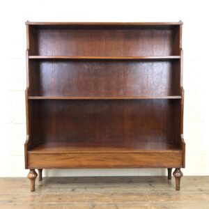 Late 20th Century Mahogany Waterfall Bookcase