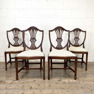 Set of Four 20th Century Mahogany Dining Chairs