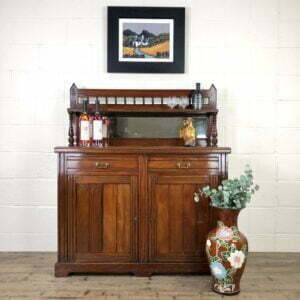 Antique Mahogany Sideboard with Mirror Back