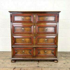 Vintage Oak TV Cabinet Chest