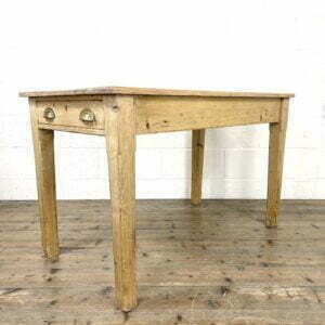 Antique Rustic Pine Farmhouse Kitchen Table