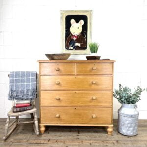 Antique Pine Chest of Drawers