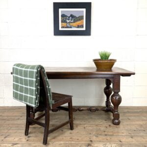 Antique Country Oak Dining Table