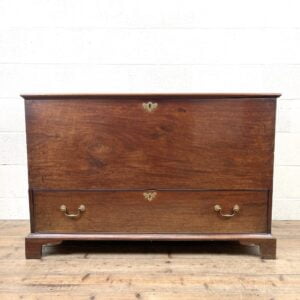 Large 19th Century Mahogany Blanket Box