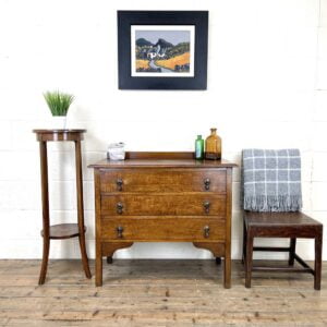 Early 20th Century Antique Oak Chest of Drawers