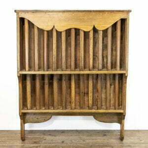 Large Rustic Wooden Plate Rack